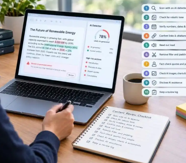 What Editors Should Check in an AI-Drafted Article